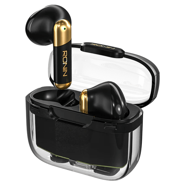 RONIN R-7070 Snap Earbuds – True Wireless Bluetooth Earbuds with Hi-Fi Sound & Deep Bass