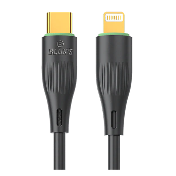 Bluks BX-452 27W Fast Charging Sync & Data Cable – Type-C PD High-Speed Charge & Transfer