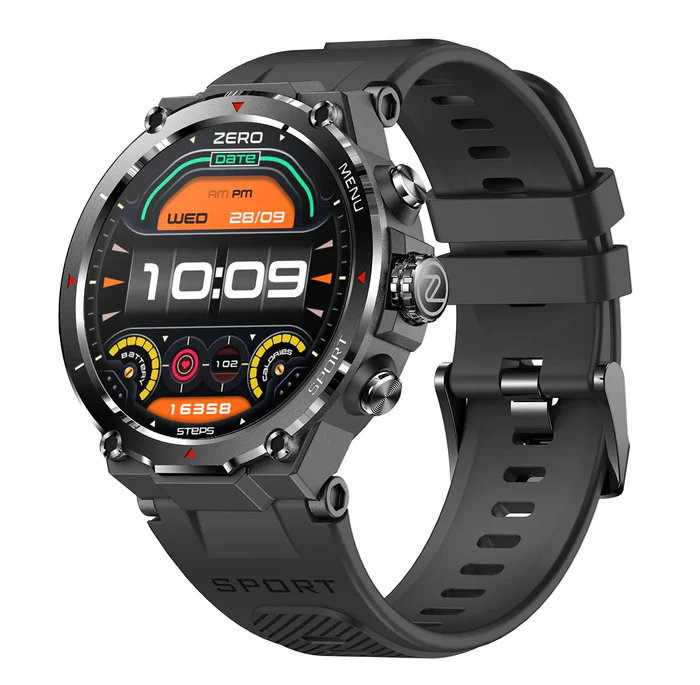 Zero Armour Smartwatch – Rugged Fitness & Smart Wearable