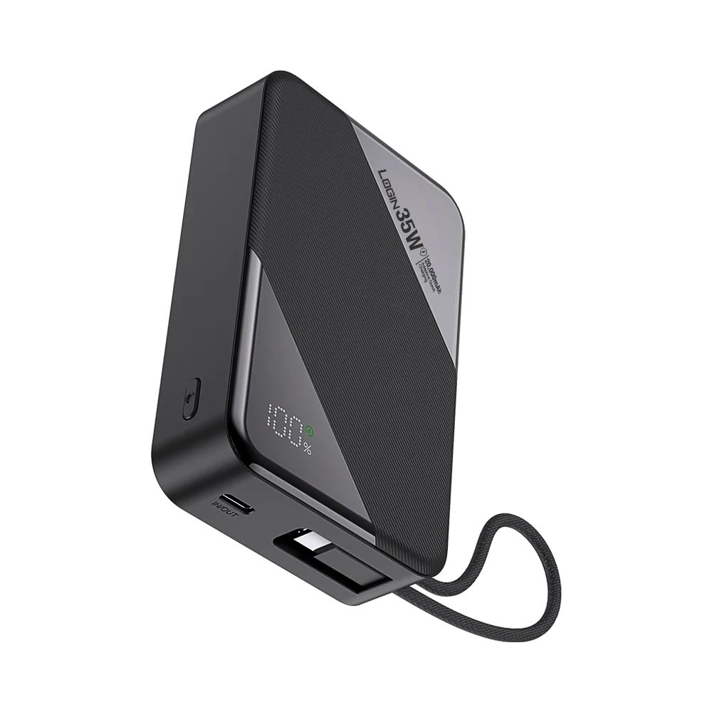 Login L-704 2000 MAH  Power Bank – Ultra Slim Fast Charging Portable Power Bank