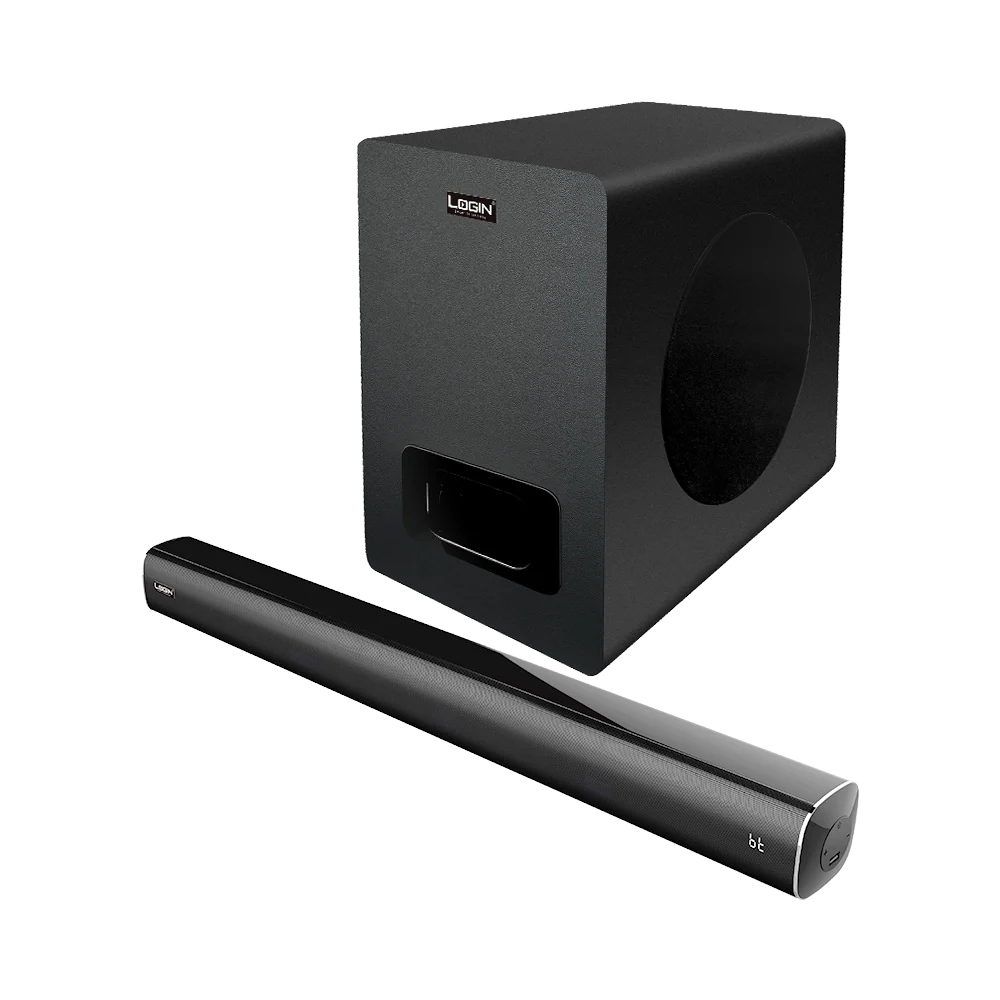 Login L-275 – 2.1 Channel Speaker System – Powerful Audio & Deep Bass