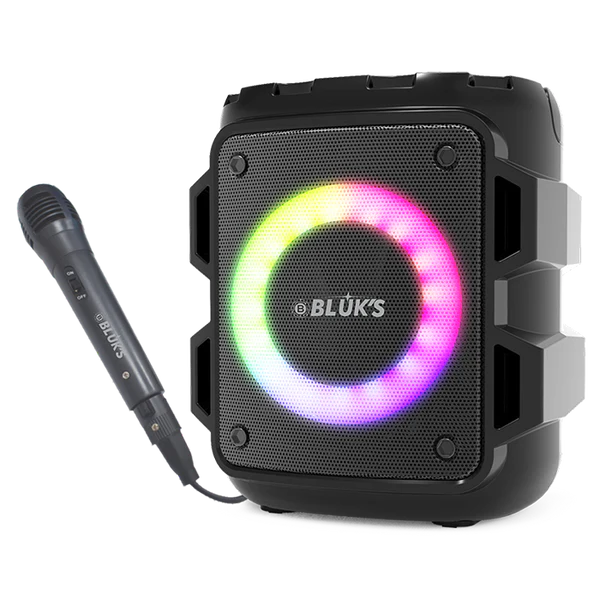 BLUK BX-177 Max Karaoke Wireless Bluetooth Speaker with Mic – Party & Music Speaker