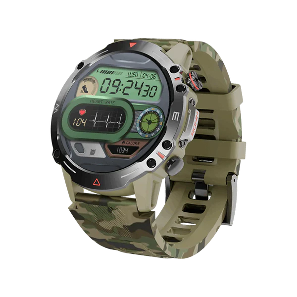 RONINR-012 Rugged Smart Watch – Durable Fitness Tracker with Heart Rate & Sleep Monitoring