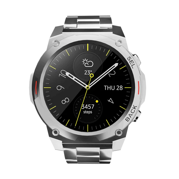 RONINR-011 LUXE Smart Watch – Premium Fitness Tracker with Heart Rate & Sleep Monitoring