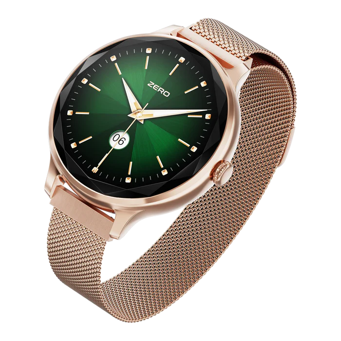 Zero Jewel Smartwatch – Elegant Fitness & Smart Wearable