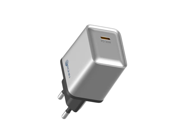 RONIN R-6015 30W Max USB-C & USB-A Charger – Fast Charging for Smartphones & Tablets