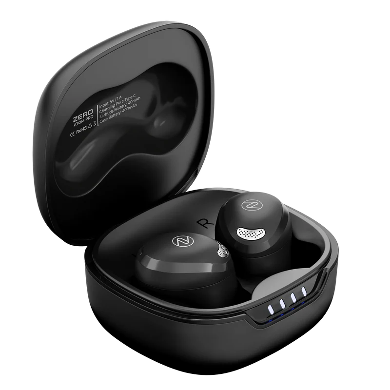 Zero Atom Pro Earbuds – High-Performance TWS with Deep Bass