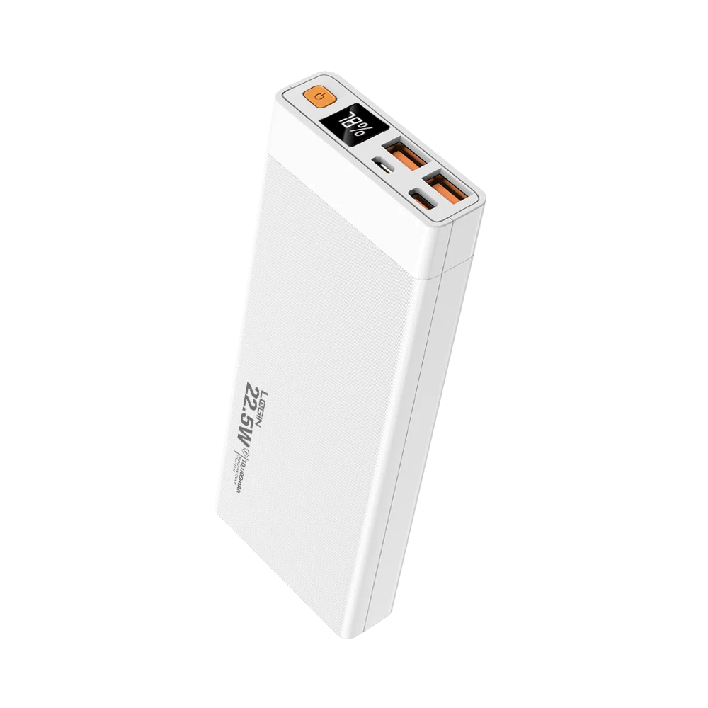 Login L-703 10000 MAH Power Bank   – Compact Fast Charging Portable Power Bank