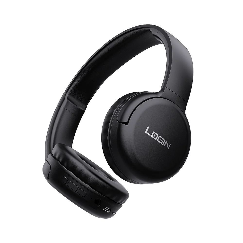 Login L-291 Wireless Headphone – Over-Ear Bluetooth Headphones for Music & Calls