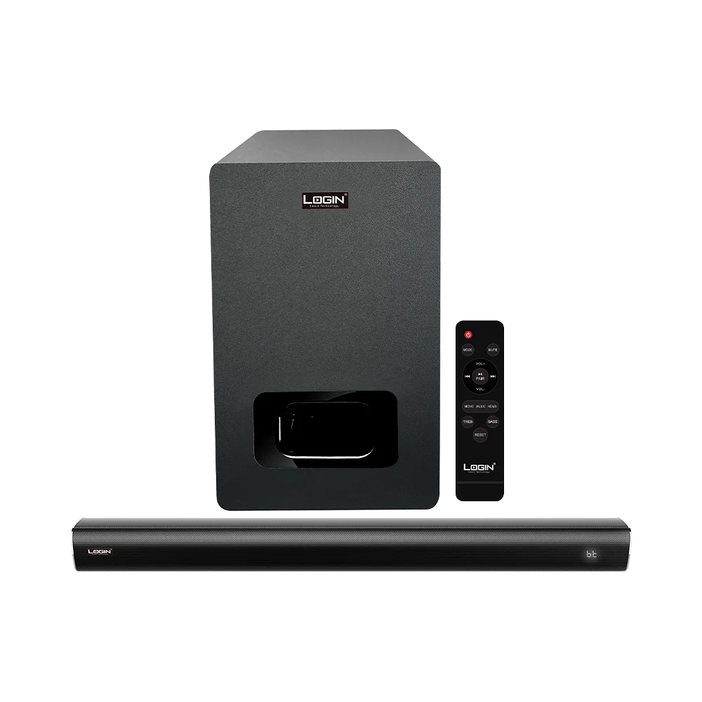 Login L-275 – 2.1 Channel Speaker System – Powerful Audio & Deep Bass