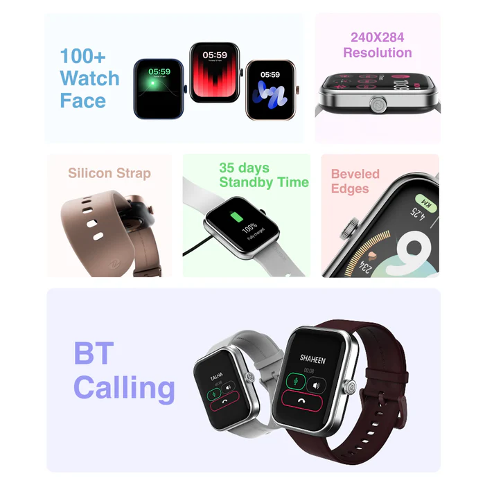 ZERO Edge Smartwatch – Ultra Slim Display Smart Wearable