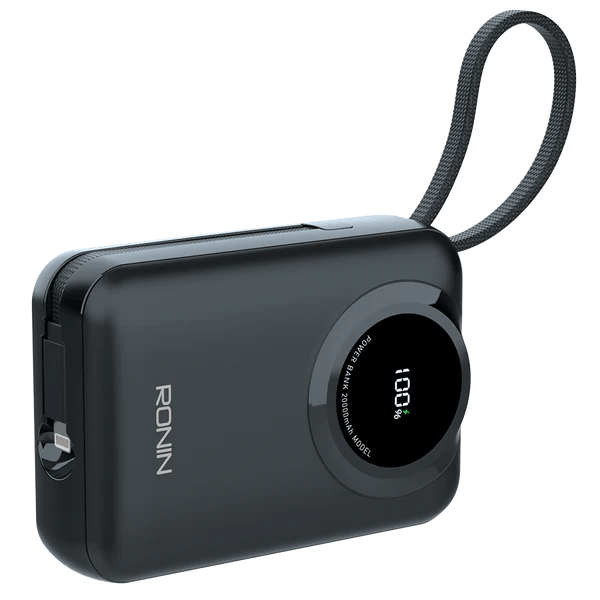 Ronin 20,000mAh Powerbank model R-4040 ZAPSTER  – High-Capacity Fast Charging Portable Battery