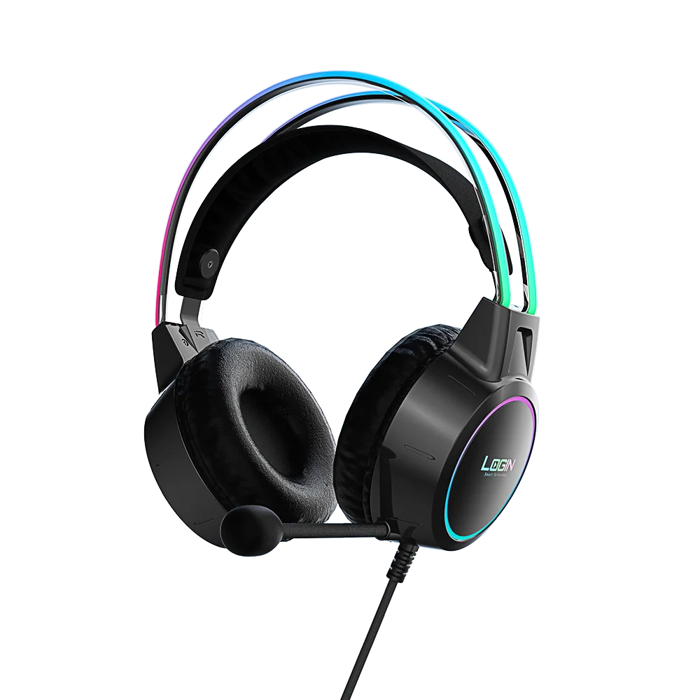 Login L-285 Gaming Headphone – High-Quality Sound & Comfortable Design