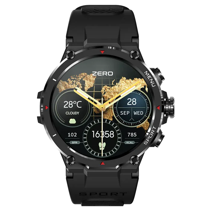 Zero Armour Smartwatch – Rugged Fitness & Smart Wearable