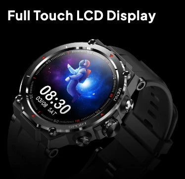 Zero Armour Smartwatch – Rugged Fitness & Smart Wearable