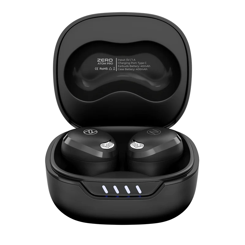 Zero Atom Pro Earbuds – High-Performance TWS with Deep Bass