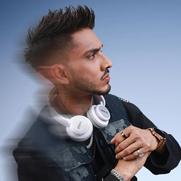 Zero Storm Headphones – Wireless Over-Ear Headset with Deep Bass & Comfort Fit