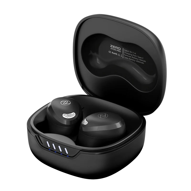 Zero Atom Pro Earbuds – High-Performance TWS with Deep Bass