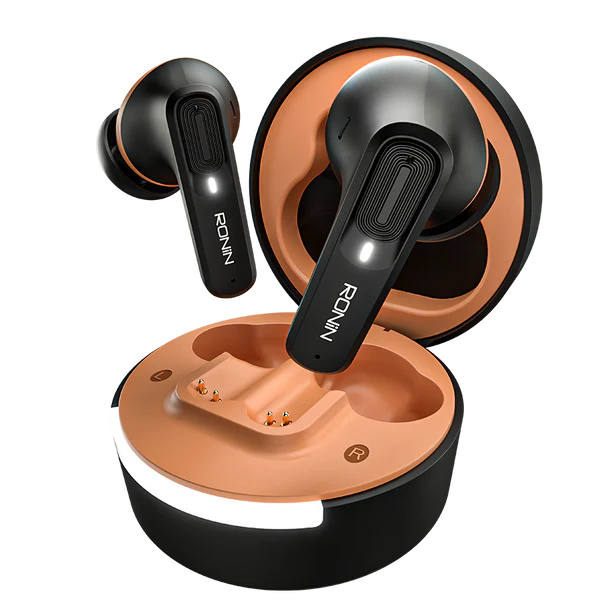 RONIN  R-7100 Mellow Earbuds – True Wireless Bluetooth Earbuds with Hi-Fi Sound
