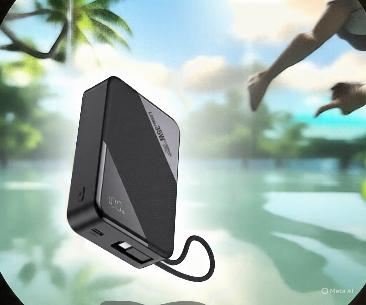 Login L-704 2000 MAH  Power Bank – Ultra Slim Fast Charging Portable Power Bank