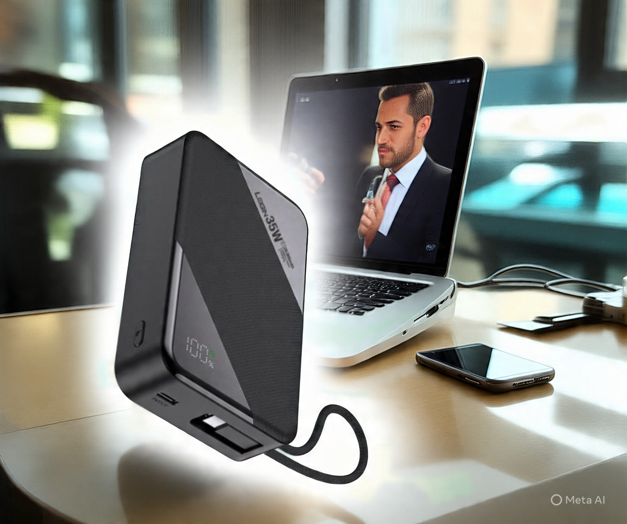 Login L-704 2000 MAH  Power Bank – Ultra Slim Fast Charging Portable Power Bank