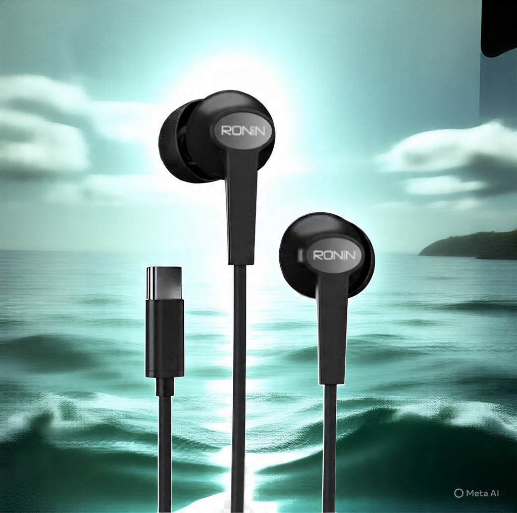 RONIN R-29 STELLAR Wireless Bluetooth Earset – Handsfree Type-C Charging