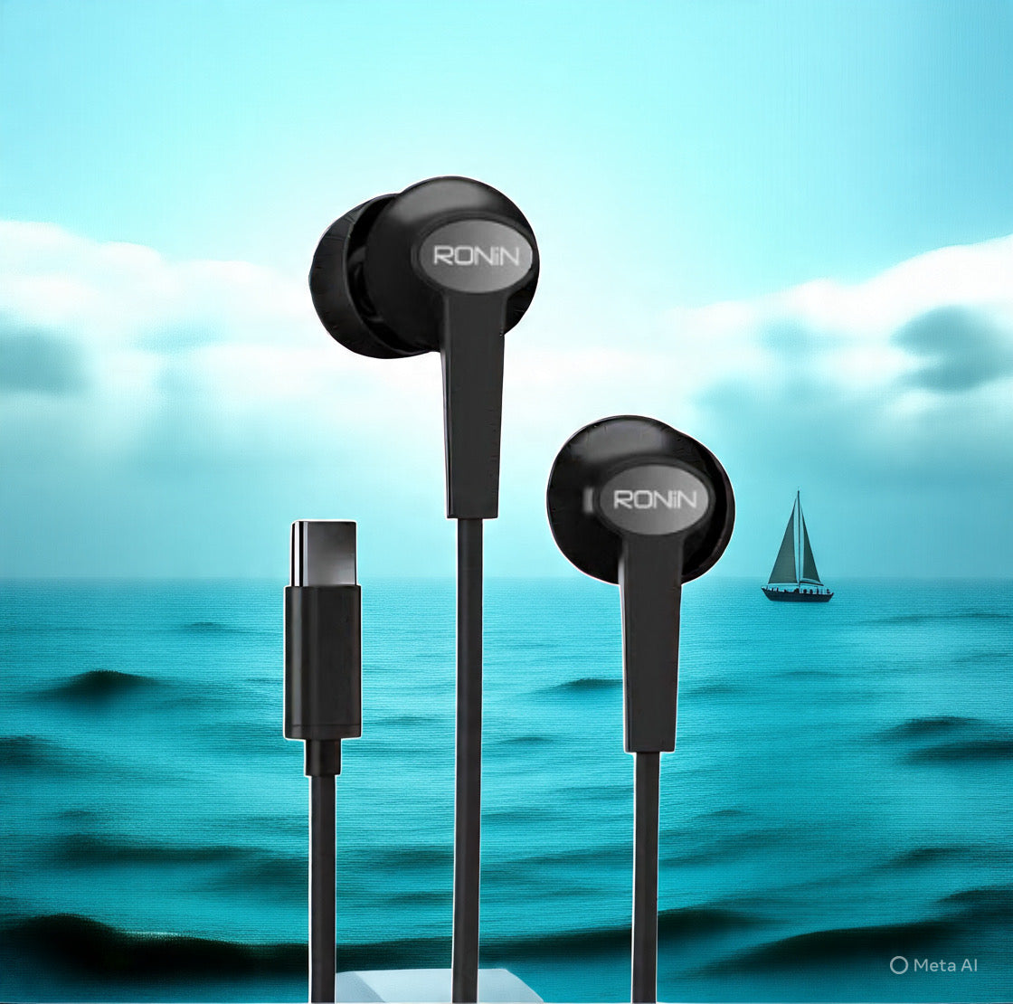 RONIN R-29 STELLAR Wireless Bluetooth Earset – Handsfree Type-C Charging