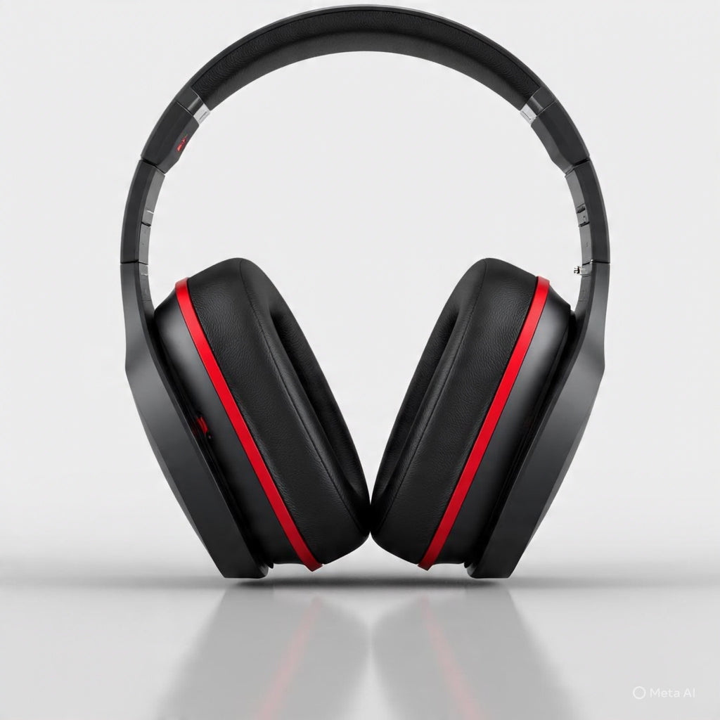 RONIN R-5500 Wireless Bluetooth Over-Ear Headphones – Deep Bass & HD Sound for Music & Calls